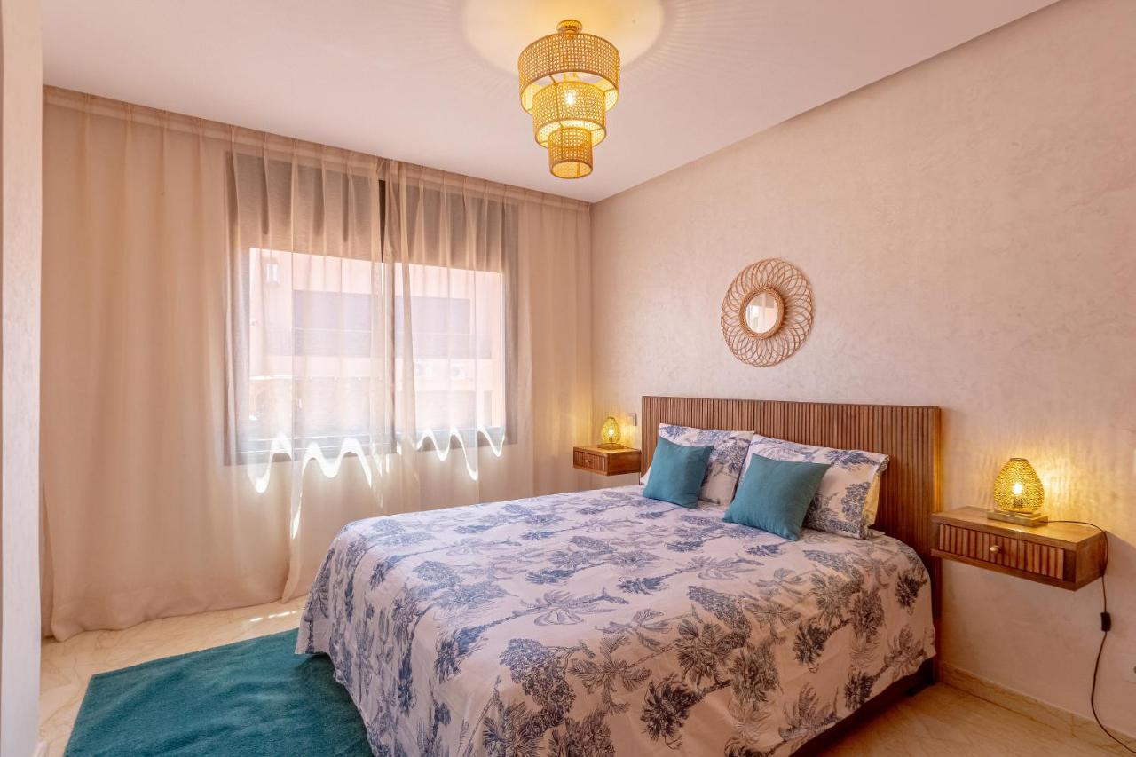 Le Palmier - Appartement Authentique A Gueliz Marrakesh Exteriör bild
